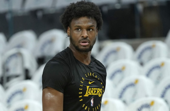 Bronny James: Estrela em ascensão se prepara para confronto-chave dos Lakers contra os Pistons