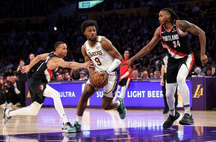 Bronny James Jr.: Estrela em ascensão na G League e filho de uma lenda da NBA