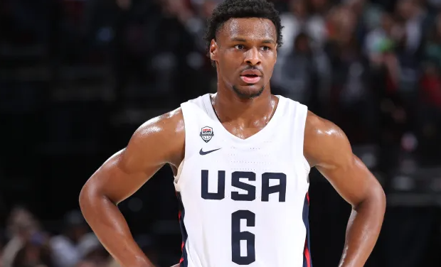 A jornada de Bronny para a NBA